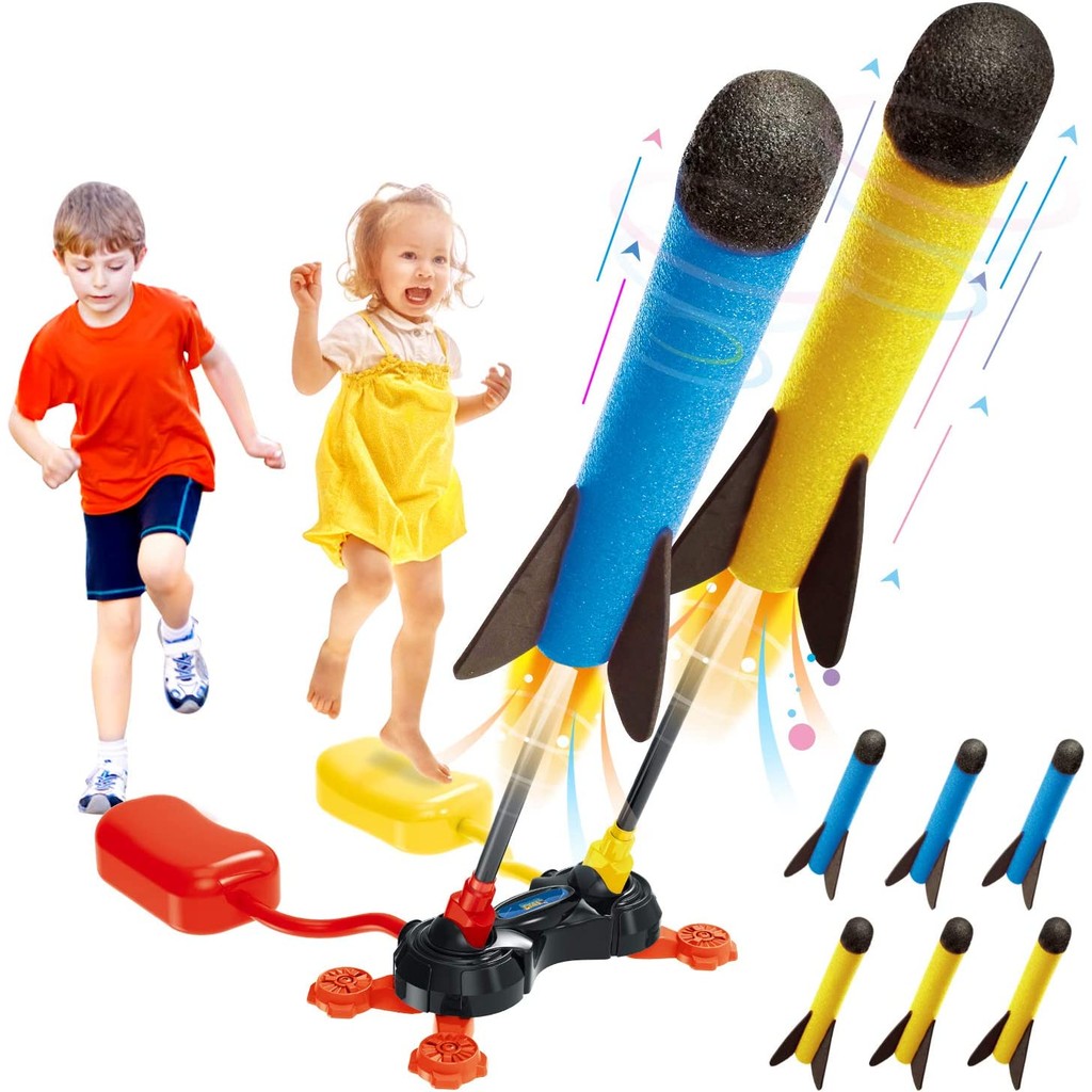 Jual Outdoor Toy Rocket Launcher for Kids Dueling Outdoor Games for ...