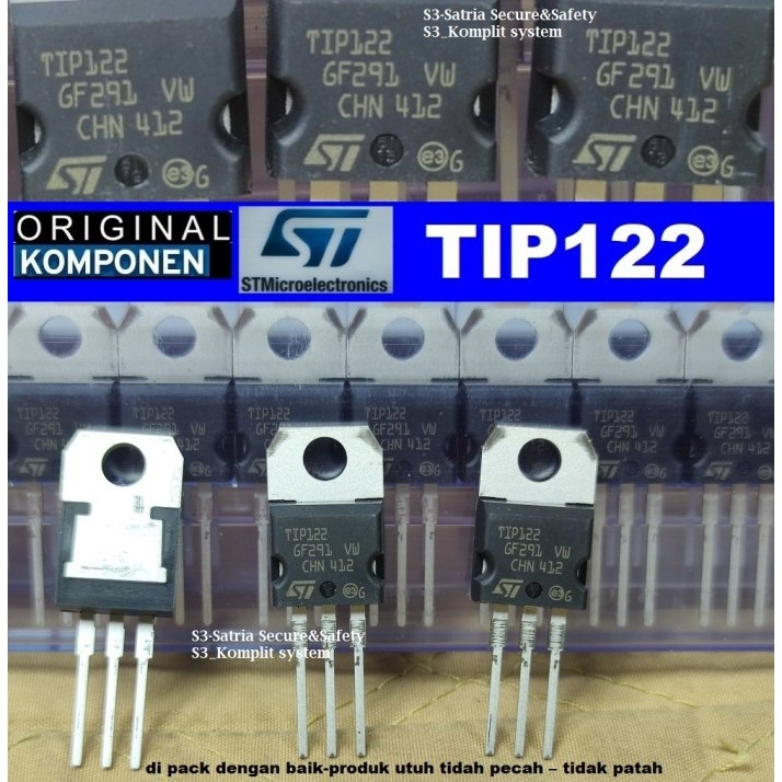 Jual Mosfet Tip122 Transistor Tip 122 IC | Shopee Indonesia
