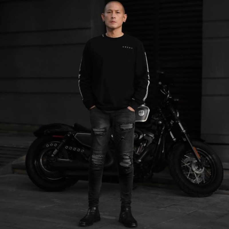 Jual RUCAS SEASON 12 (RUCAS Dark Grey Caviar Leather Jeans / RUCAS ...