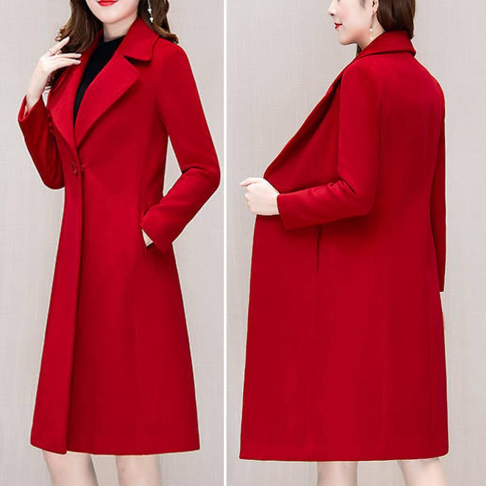 Jual jas panjang wanita korea blazer long coat wanita musim dingin ...