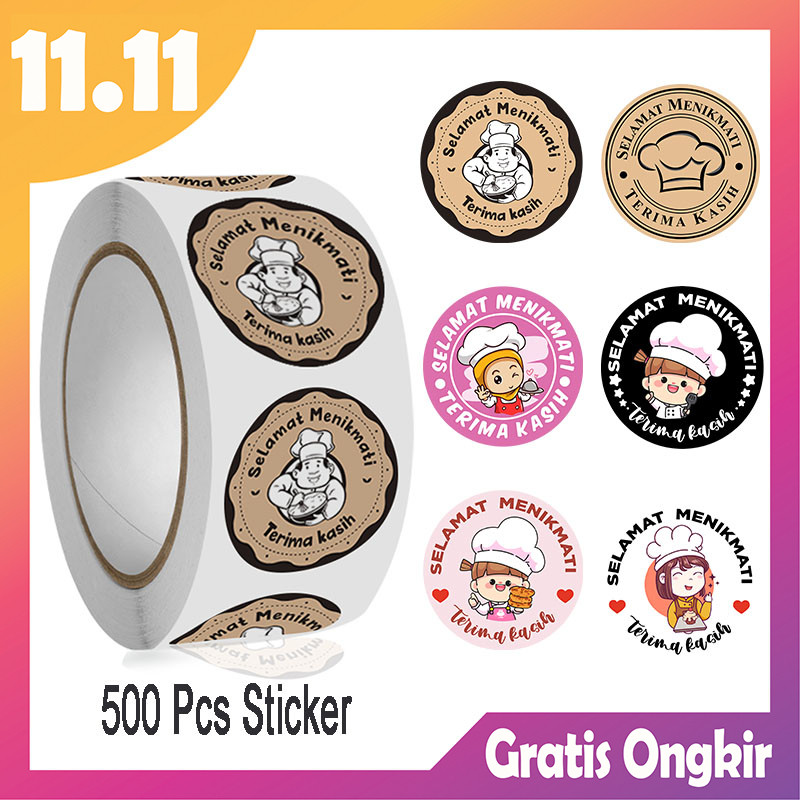 Jual Stiker Makanan Terlengkap & Harga Terbaru Juli 2026 | Shopee Indonesia