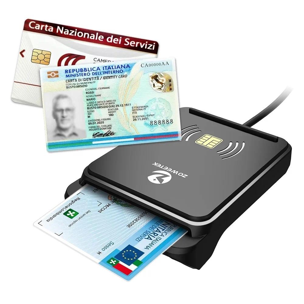 Jual Zoweetek CIE Identity Smart Card Reader for NFC Contactless and ...
