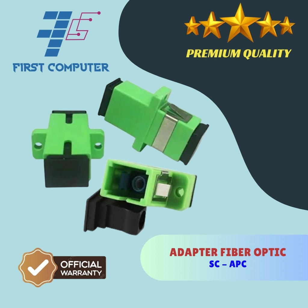 Jual Adapter Fiber Optic SC APC Sambungan Fast Connector Eceran ...