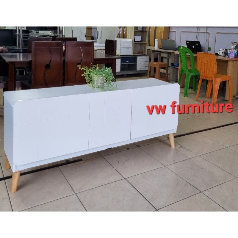 Jual [MYMEBEL88] Lemari Tv - Rak Tv - Buffet minimalis u/150cm | Shopee ...