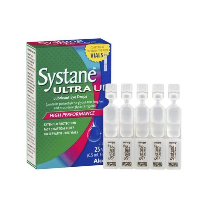 Jual Alcon Systane ULTRA UD Lubricant Eye Drops 25 vials | Shopee Indonesia