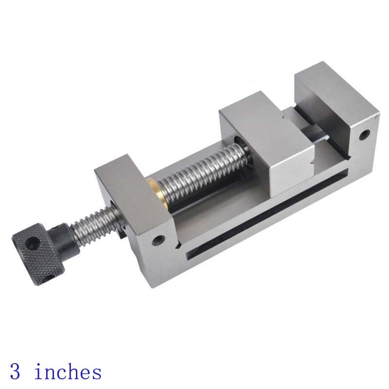 High Precision Machine Vise 2 Inch Fast Moving CNC Gad Tongs Plain For Surface Grinding Milling Edm Machine