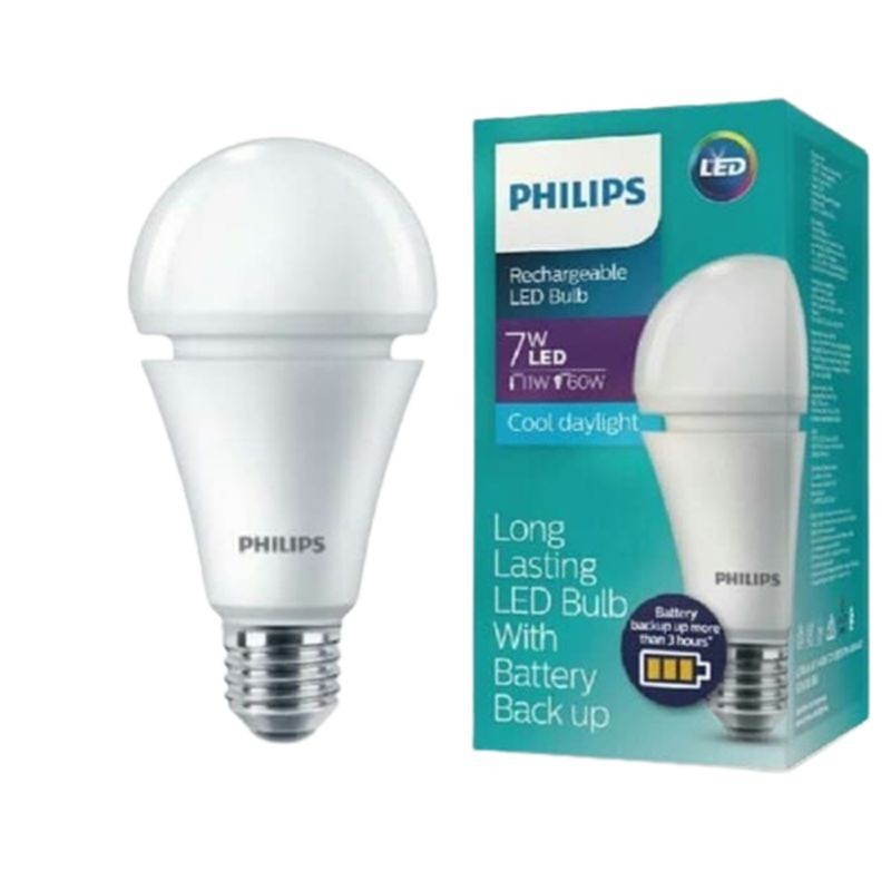 Jual Lampu LED Emergency AC/DC Philips 7.5Watt - 9Watt | Shopee Indonesia