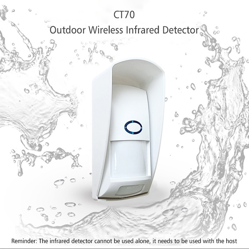 Jual 433Mhz Mini Outdoor PIR Motion Detector Smart Home Human Infrared ...