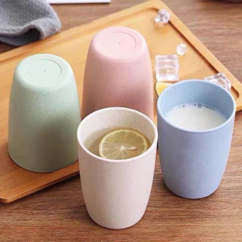 Gelas Jerami Gandum Tahan Jatuh Eco-Friendly | AutoStock