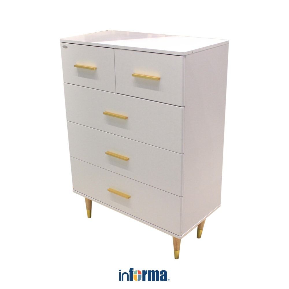 Jual Informa Daisy Laci Penyimpanan 5 Tingkat - Putih Laci Kabinet ...