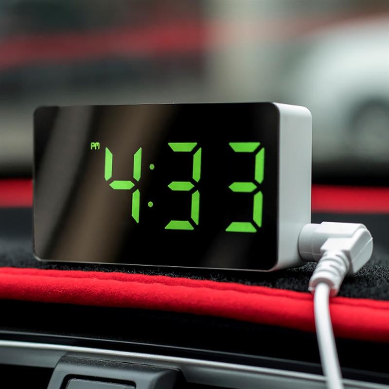 Jual LED Digital Clock USB Tabletop Time Date Temperature Display Alarm ...