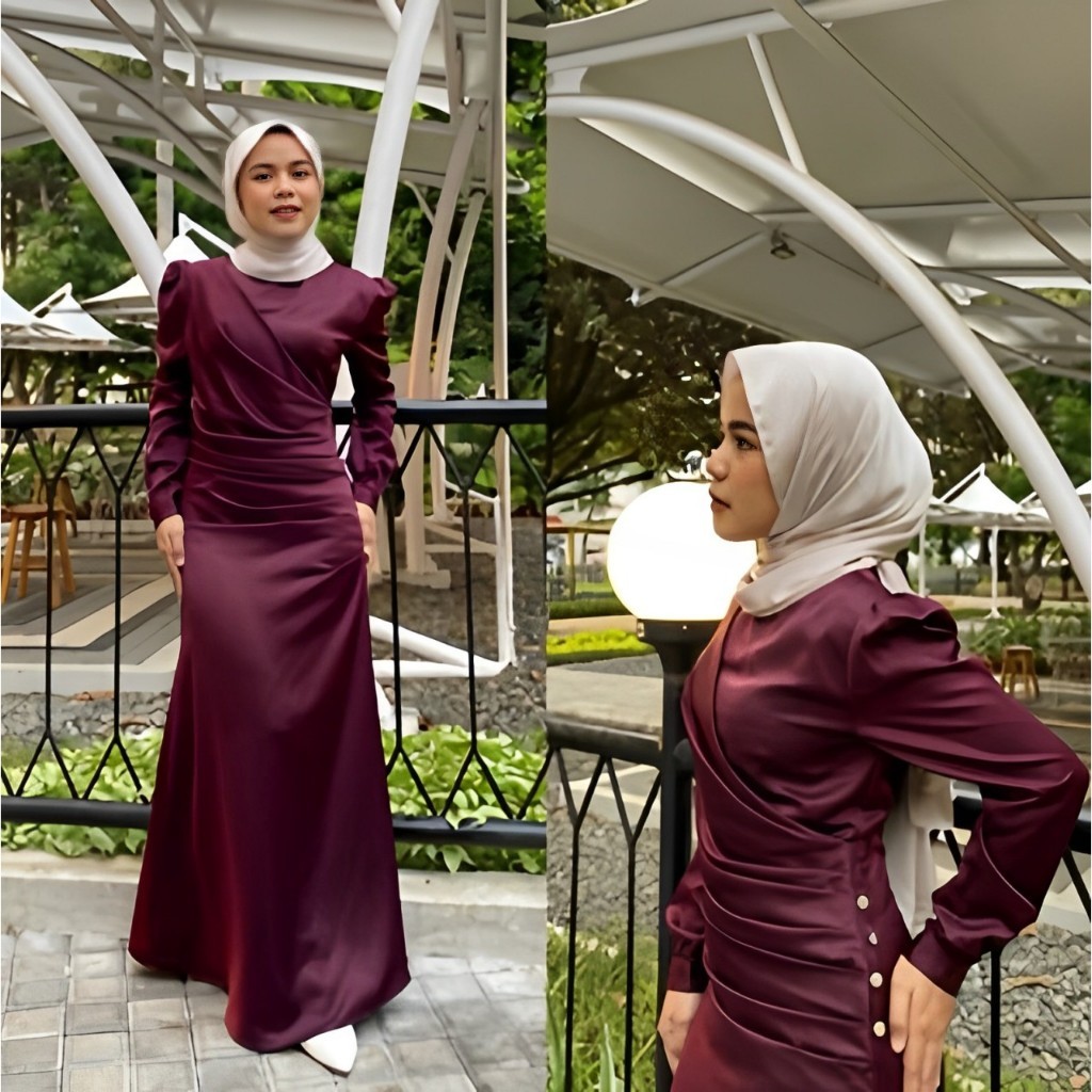 Elegan Inspirasi Baju Bridesmaid Satin Jual Mahaka Dress Satin