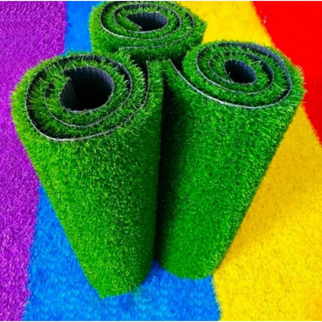 Jual KARPET RUMPUT SINTETIS SWISS 30 MM UKURAN 50X50 CM | Shopee Indonesia