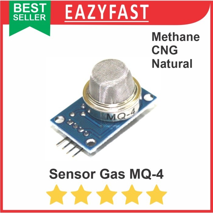Jual Modul Sensor Gas MQ-4 MQ4 CNG Methane Metan Metana ESP Arduino ...