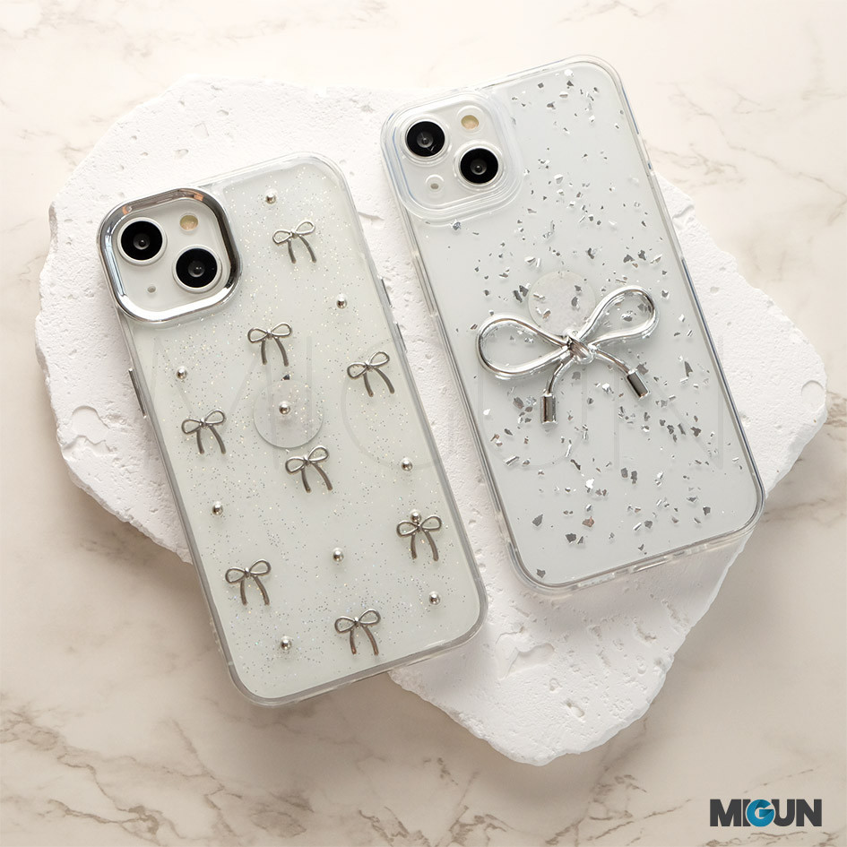 Jual Silver Steel Ribbon Case iPhone 11 11PRO 11PROMAX 7PLUS 8PLUS X XS ...