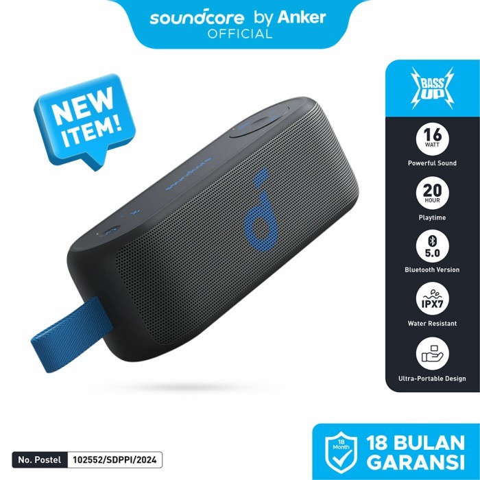 Soundcore Speaker Soundcore Boom 3i By Anker, Rugged