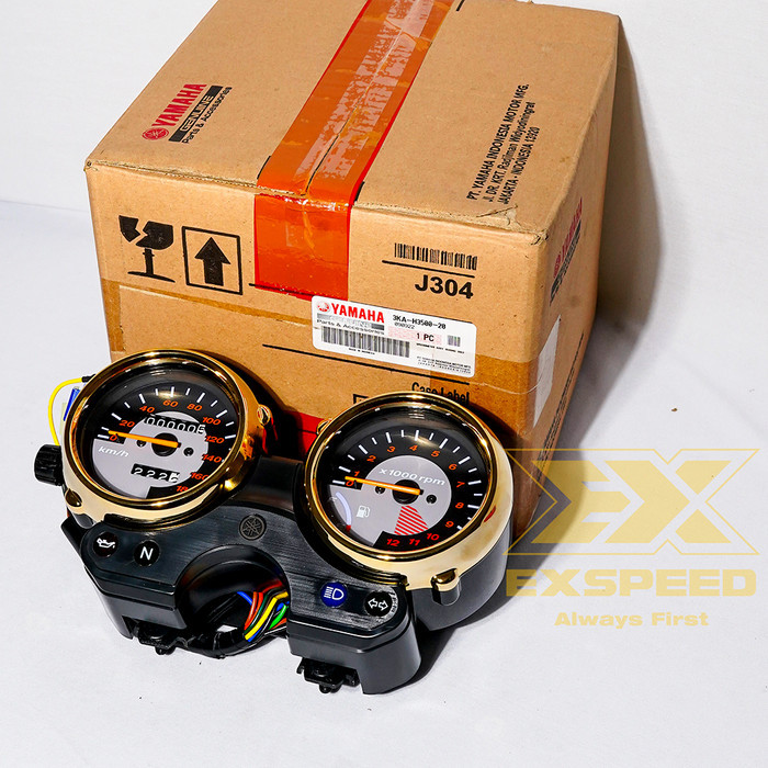 Jual SPIDOMETER SPEEDOMETER KILOMETER YAMAHA RX KING RXK GOLD SE ...