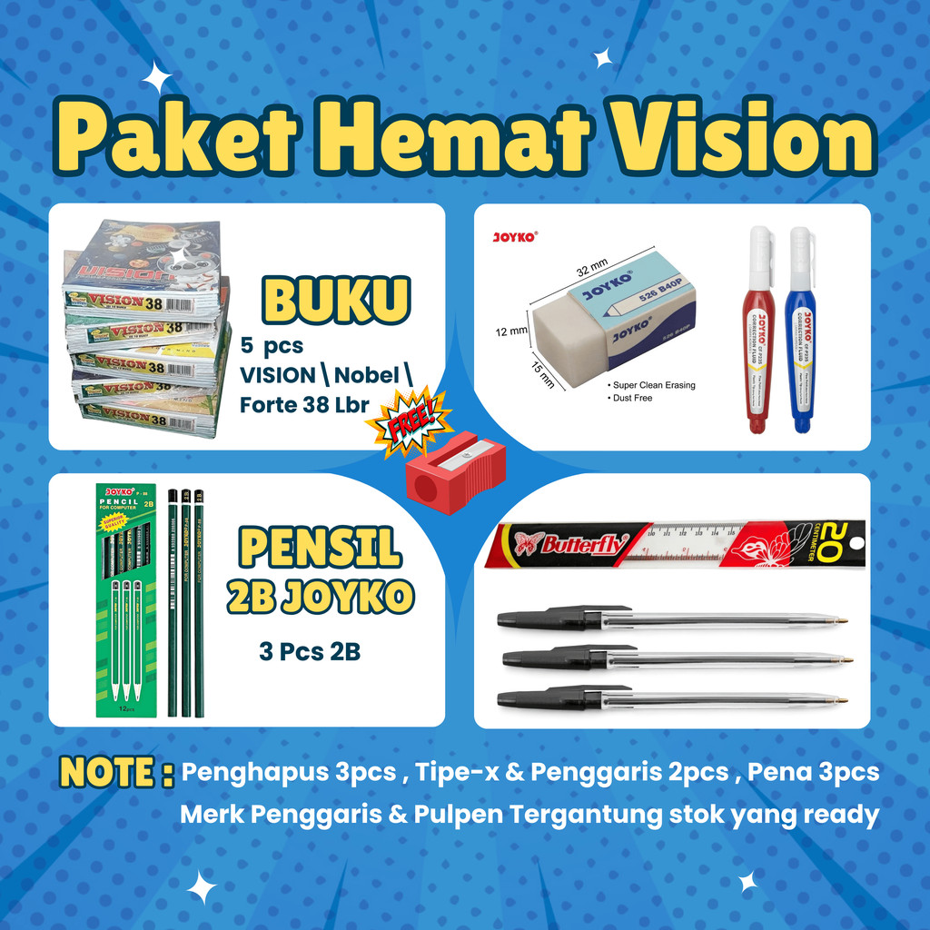 Jual Paket Alat Sekolah Set Stationery peralatan Sekolah Set Shopee 