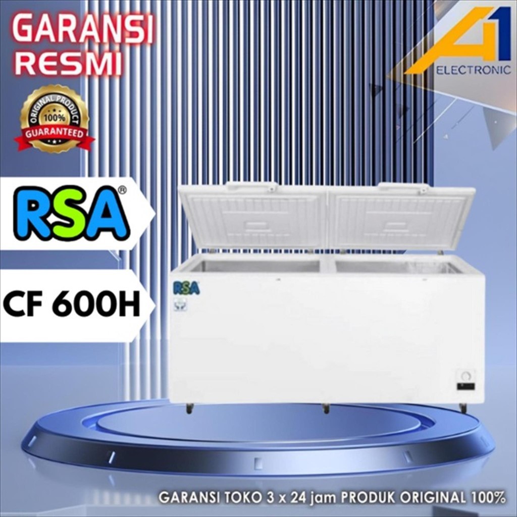 Jual RSA CHEST FREEZER CF-600H / CF600 / CF 600 , 500 L GARANSI RESMI ...