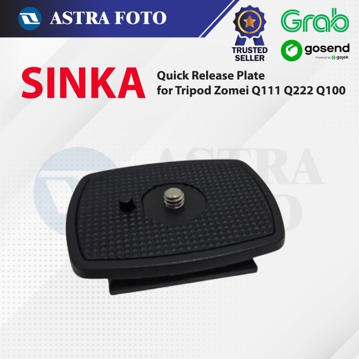 Jual Quick Release Plate For Tripod Zomei Q111 Q222 Q100 SINKA ...