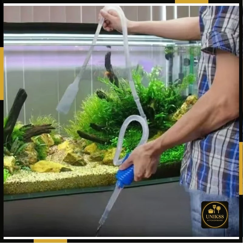 [UNIK88] Cleaner Pump Spion Alat Kuras Sedot Air Aquarium | AutoStock
