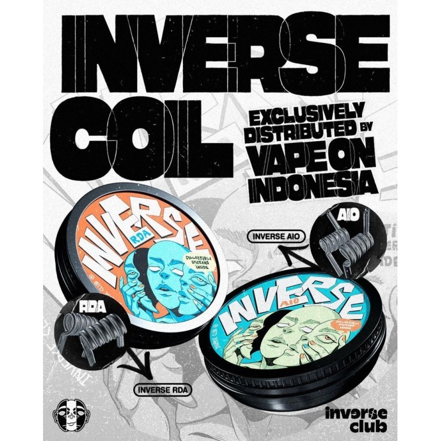 Jual INVERSE ALIEN COIL BY INVERSE CLUB AIO RDA | Shopee Indonesia