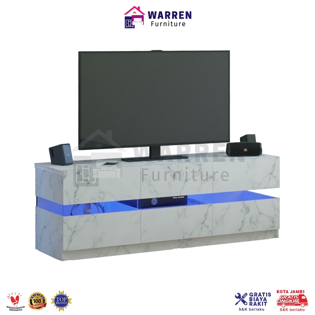 Jual Buffet Rak TV Meja TV Kayu dengan Laci Rak TV Minimalis Kabinet ...