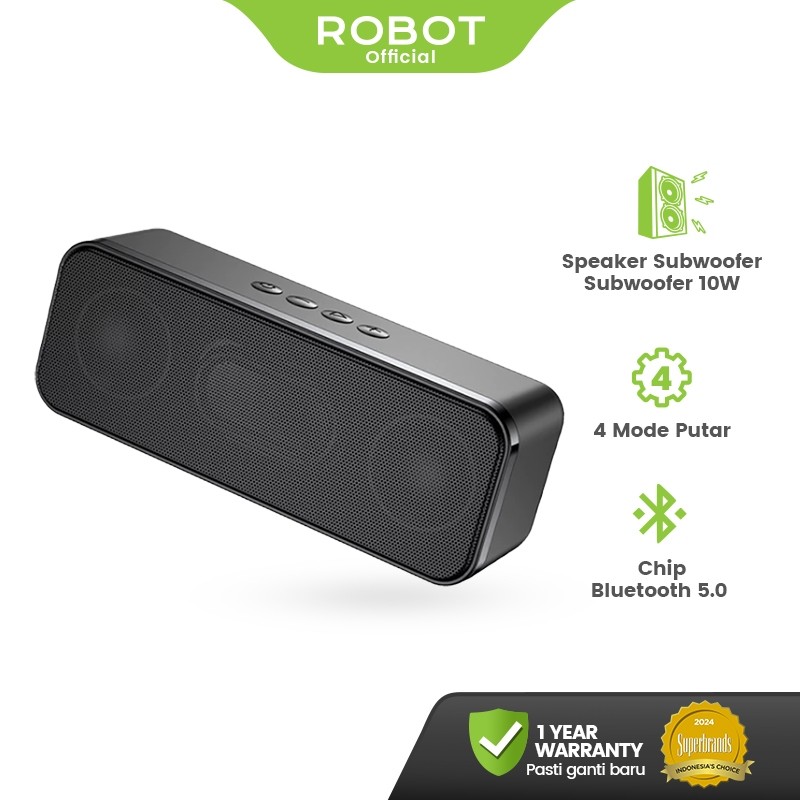 Jual ROBOT RB520 Speaker Bluetooth Subwoofer Super Bass Stereo Audio ...