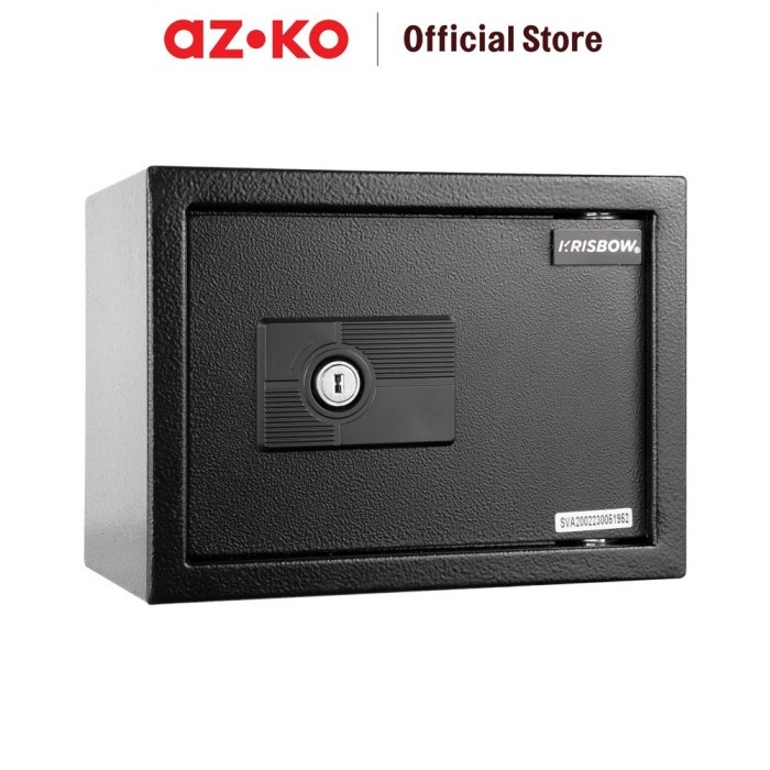 Jual AZKO Krisbow 23X17X17 cm Brankas Besi 17Ck 1/3 mm - Hitam | Shopee ...