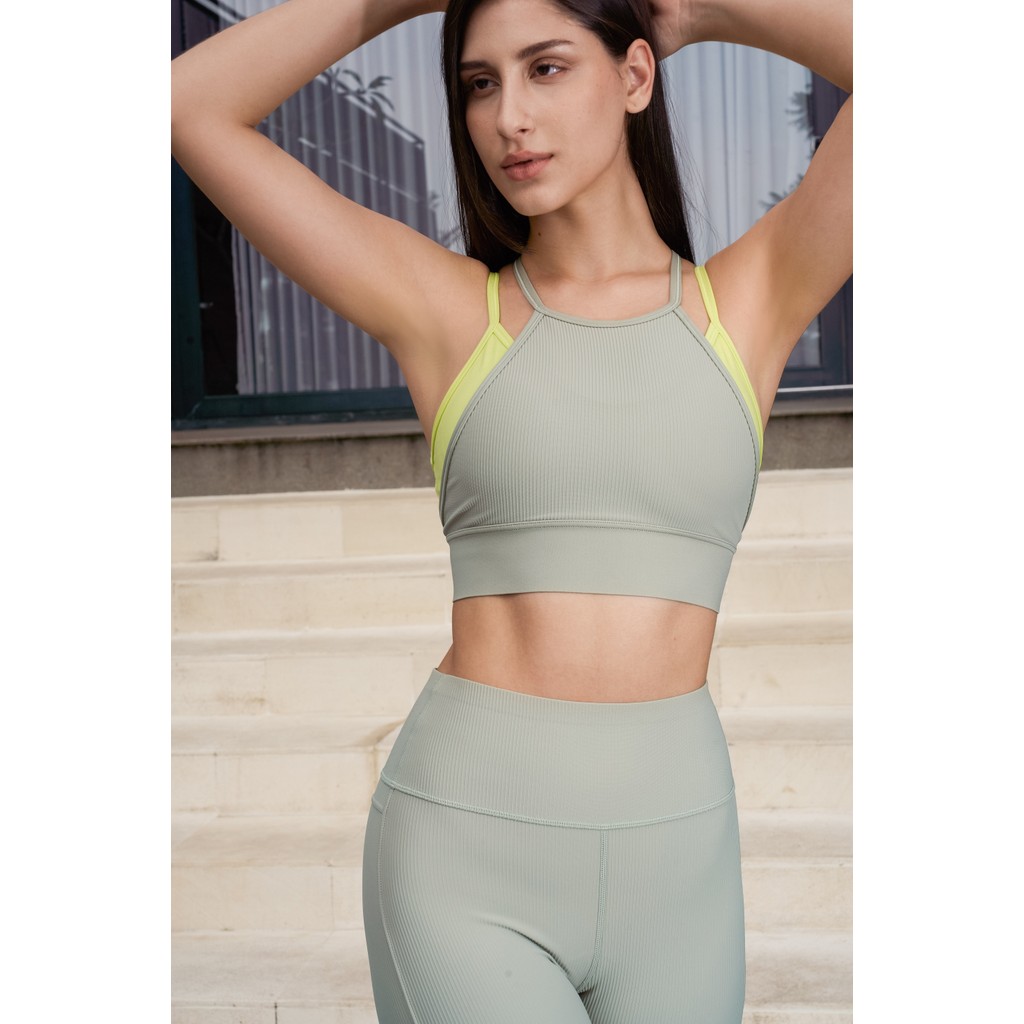 Jual DIANA Light Support Sports Bra - Sharp Green & Sea Grass W21-GAF ...