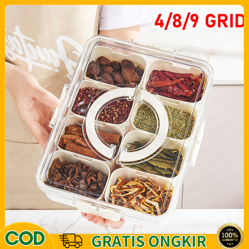 Jual 【COD】Food Container / Kotak Penyimpanan Makanan Ringan / Tempat ...