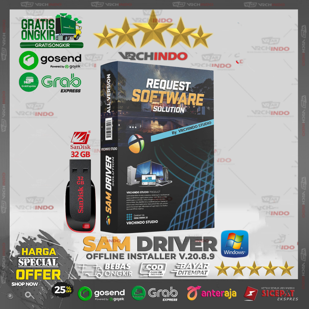 Jual Sam Drivers Solution Offline v20.8.9 | USB Driver Installer ...