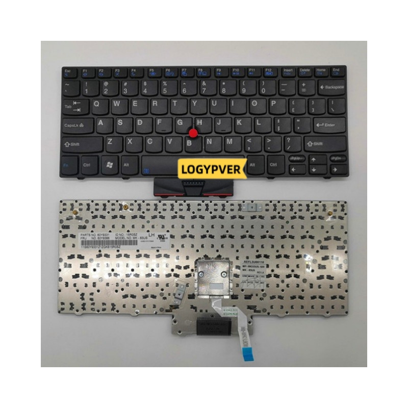 Jual US Keyboard For Lenovo Thinkpad X100 X100E E10 X120 X120E 60Y9896 ...