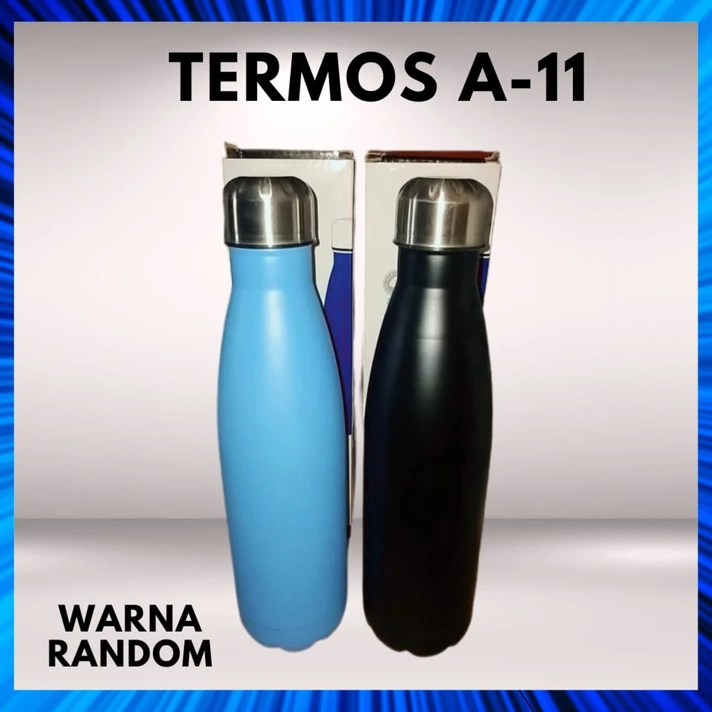 KODE A-11 TERMOS BOTOL AIR MINUM BOWLING 500ml / TERMOS BOTOL VACUM CUP | AutoStock