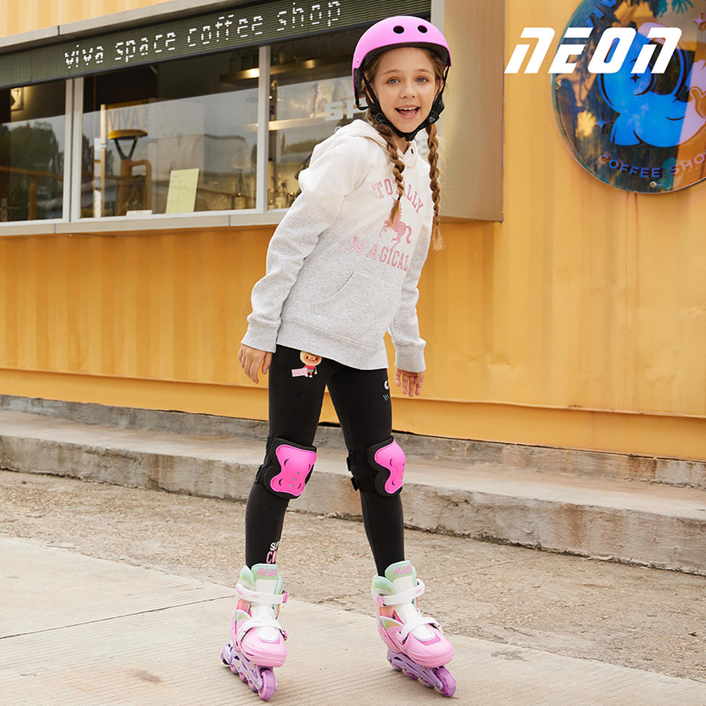 Jual Toys Kingdom Neon Ukuran 30-33 Sepatu Roda Combo Rainbow Skates ...