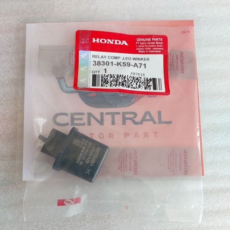 Jual 38301-K59 -A71 Relay Comp Led Winker Flaser Sen Led MITSUBA PCX ...