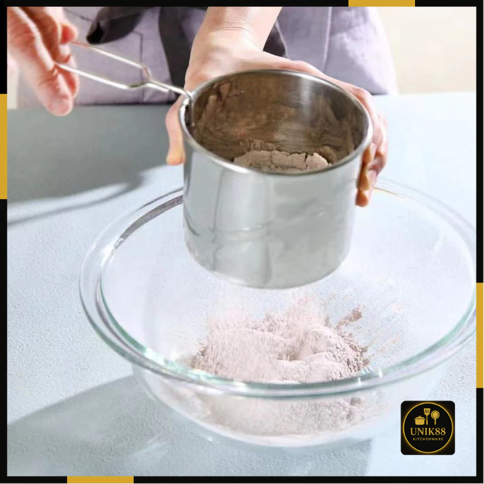 [UNIK88] Ayakan Saringan Tepung Praktis Mudah Digunakan | AutoStock