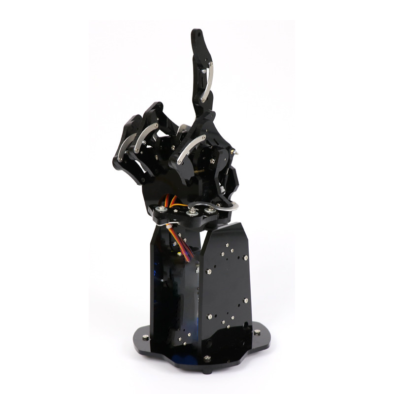 Jual 5 Dof Robot Hand with Base 5 Fingers Humanoid Bionic Mechanical ...