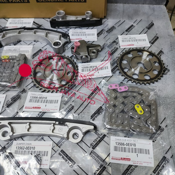 Jual TIMING CHAIN SET RANTAI KETENG HILUX REVO 2GD INNOVA INOVA REBORN ...
