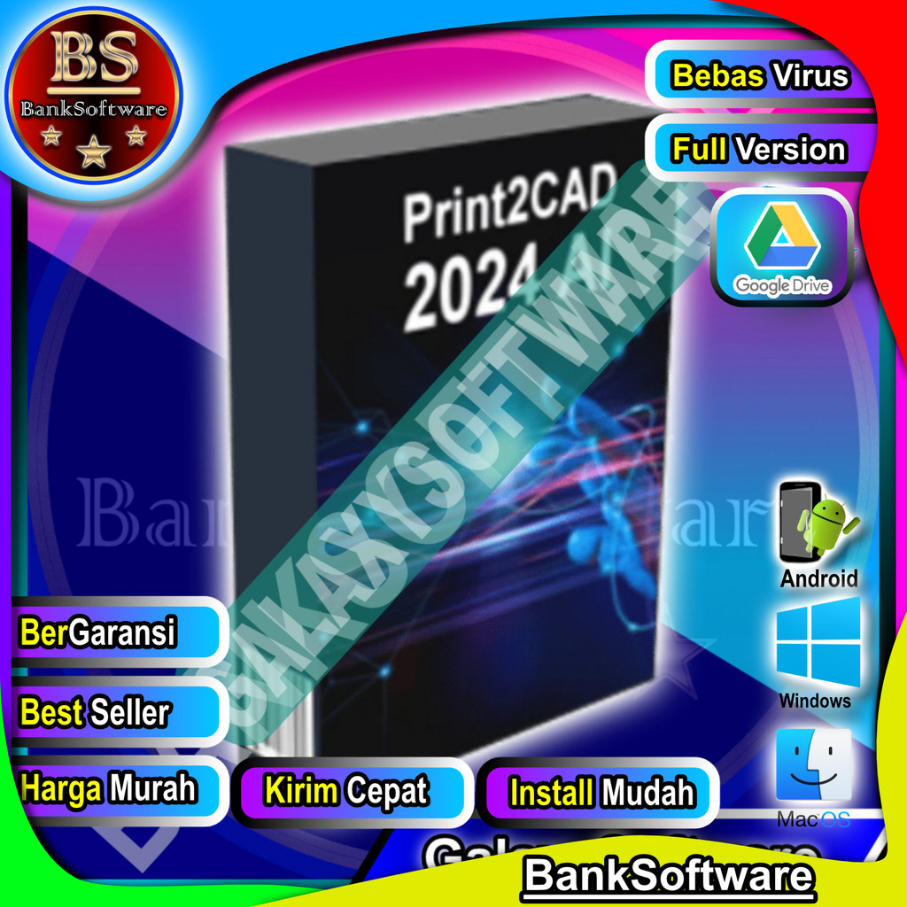 Jual Print2CAD 2024 AI v24.16a Lifetime Full Version 3D CAD ...