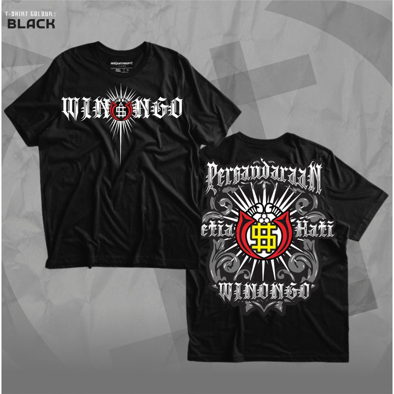 Jual Kaos PSHW Persaudaraan Setia Hati Winongo Motif Hitam Abu Terbaru ...
