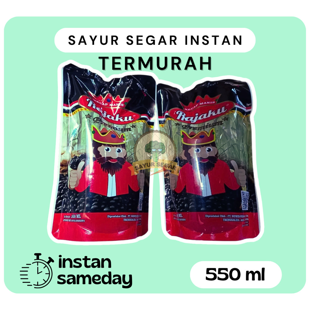 Jual Kecap Manis Rajaku 550ml | Shopee Indonesia