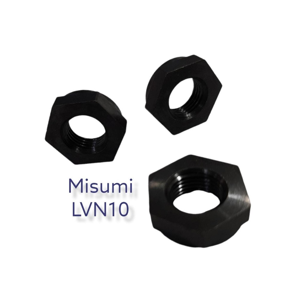 Jual MISUMI LOCK NUTS LVN 10 MUR CARBON MISUMI - MADE IN JAPAN - 1PCS ...