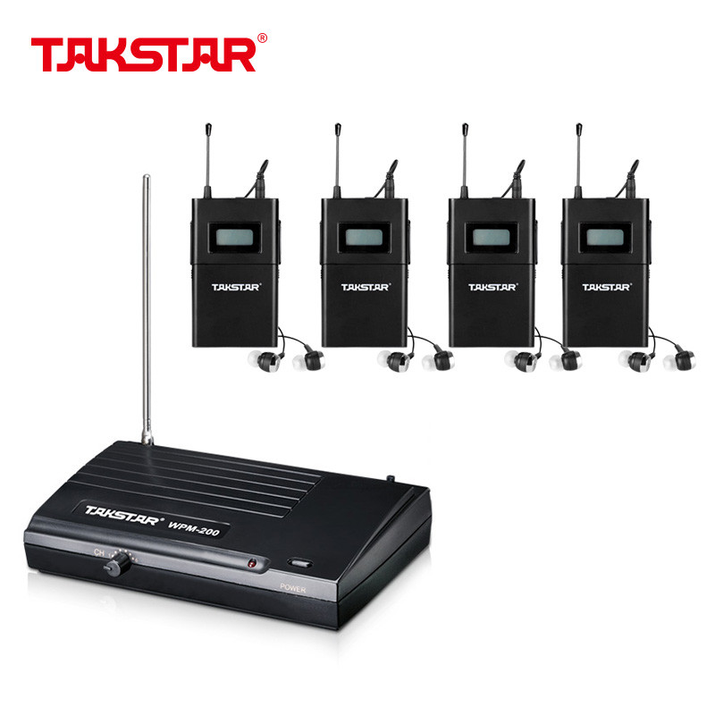 Jual Takstar WPM-200 Wireless Monitor Singer Stage Return Music ...