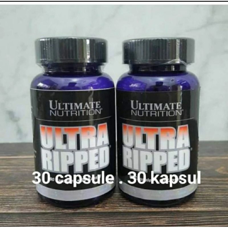 Jual Ultra Ripped Asli Original Isi 30 Kapsul | Shopee Indonesia