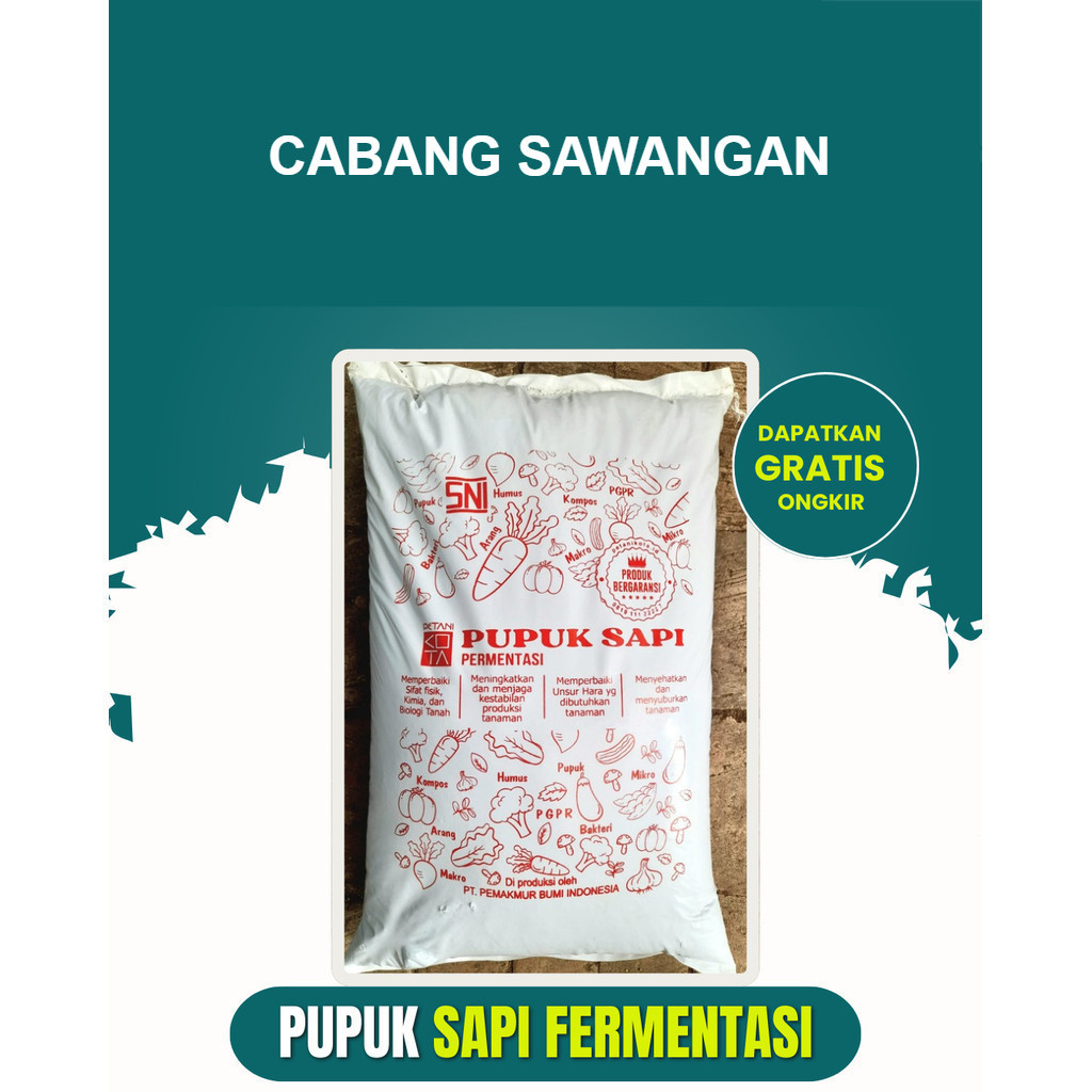 Jual Pupuk Kandang Sapi Penyubur Tanaman Berkualitas | Shopee Indonesia