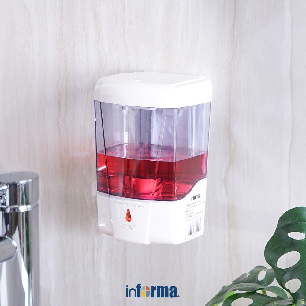 Jual Informa 600 ml Hallin Dispenser Sabun Dinding Otomatis Automatic ...