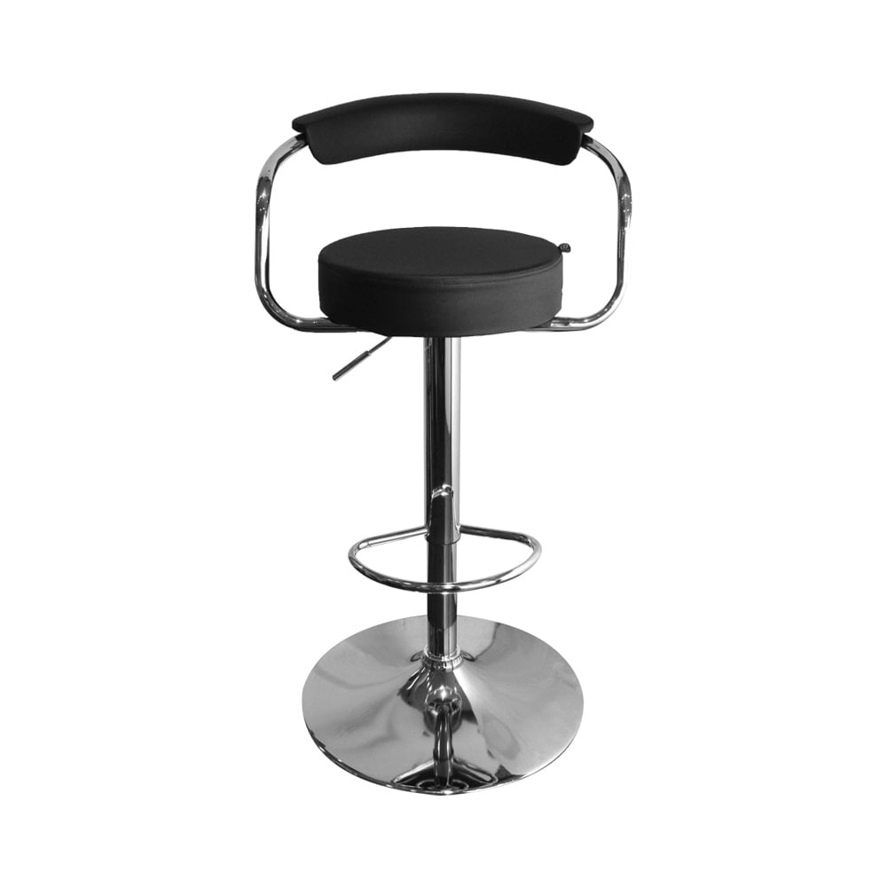Jual Informa Welkom Kursi Bar Kulit - Hitam Bar Stool Kursi Kafe ...
