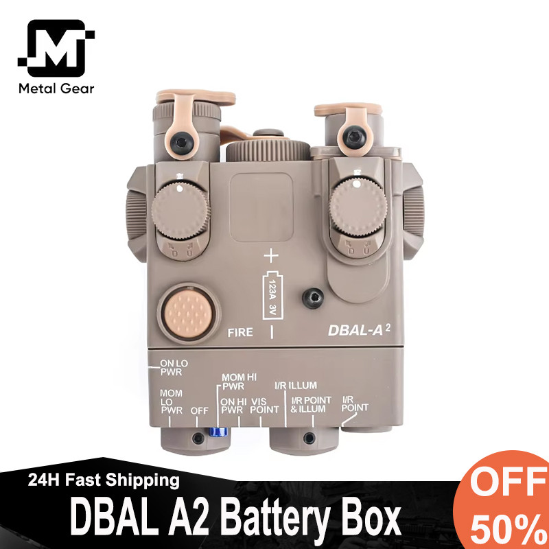 Jual WADSN DBAL A2 Hunting Battery Box Model Hunting CS NGAL Laser AR15 ...