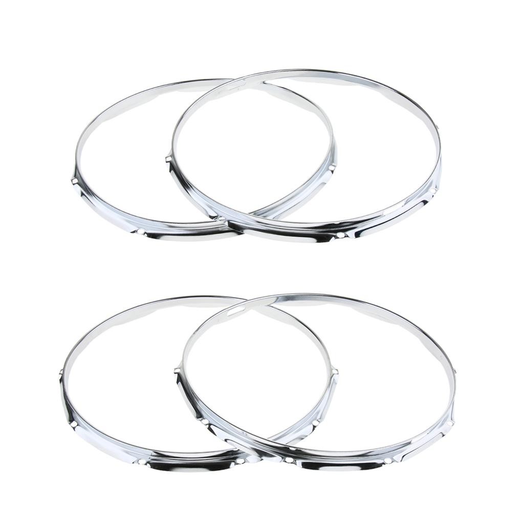 Jual 2pcs Drum Die Cast Hoop Ring Rim for 14inch Snare Drum Percussion ...